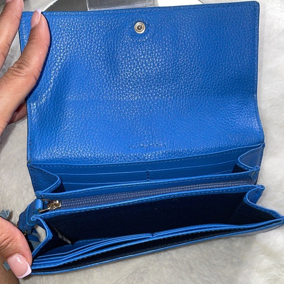 See By Chloe Long Wallet in Blue - Picture 3 of 15